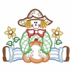 Folk Art Scarecrow 06(Md) machine embroidery designs