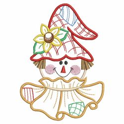 Folk Art Scarecrow 08(Lg) machine embroidery designs