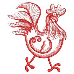 Redwork Farm Animals(Lg) machine embroidery designs