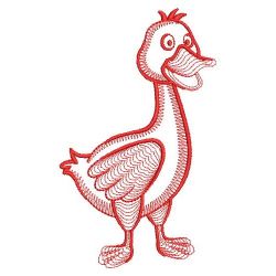 Redwork Farm Animals 06(Lg) machine embroidery designs