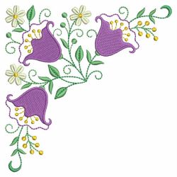Heirloom Purple Flower 02(Md) machine embroidery designs