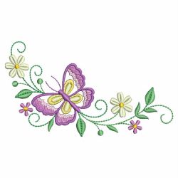 Heirloom Purple Flower 06(Md) machine embroidery designs