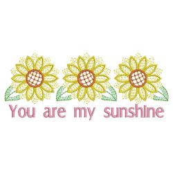 You Are My Sunshine 06(Lg) machine embroidery designs