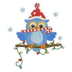 Holiday Owls 10 machine embroidery designs