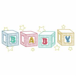 Rippled Baby Borders 03 machine embroidery designs