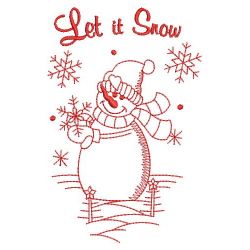 Redwork Let It Snow 1 07(Md)