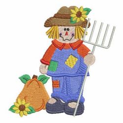 Country Scarecrow 04 machine embroidery designs