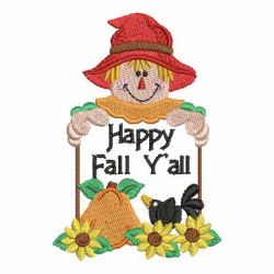 Country Scarecrow 08 machine embroidery designs