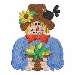 Country Scarecrow 09 machine embroidery designs