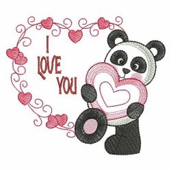 Holiday Panda(Lg) machine embroidery designs