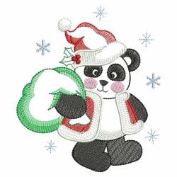 Holiday Panda 02(Sm) machine embroidery designs