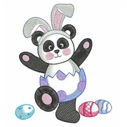 Holiday Panda 03(Lg) machine embroidery designs