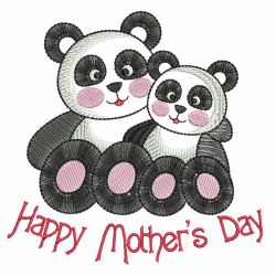 Holiday Panda 10(Lg) machine embroidery designs