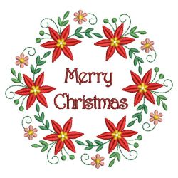 Christmas Wreath 07(Sm) machine embroidery designs