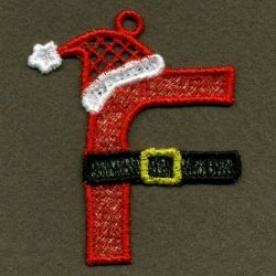 FSL Santa Alphabet 06 machine embroidery designs