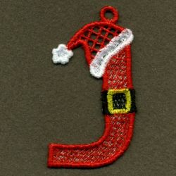 FSL Santa Alphabet 10 machine embroidery designs