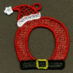 FSL Santa Alphabet 15 machine embroidery designs