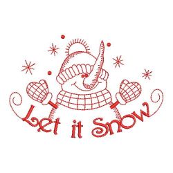 Redwork Let It Snow 2 06(Md)