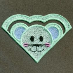 FSL Animal Bookmark 03 machine embroidery designs