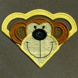 FSL Animal Bookmark 05 machine embroidery designs