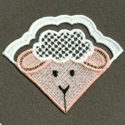 FSL Animal Bookmark 08 machine embroidery designs