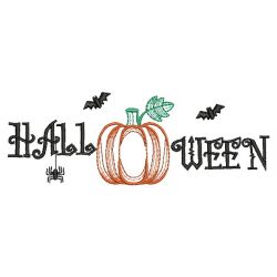 Vintage Halloween 04 machine embroidery designs