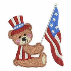 Patriotic Teddy Bear 08