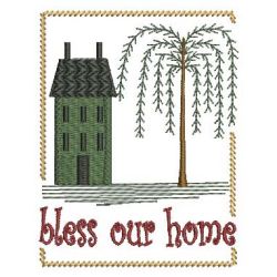 Folk Art Home 01 machine embroidery designs