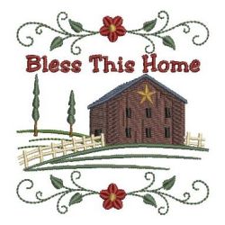 Folk Art Home 04 machine embroidery designs