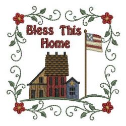 Folk Art Home 08 machine embroidery designs