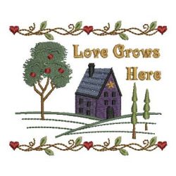 Folk Art Home 10 machine embroidery designs