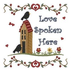 Folk Art Home 11 machine embroidery designs