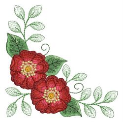 Red Roses 05 machine embroidery designs