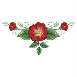 Red Roses 06 machine embroidery designs