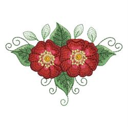 Red Roses 14 machine embroidery designs