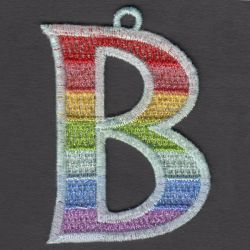 FSL Rainbow Alphabets 02 machine embroidery designs