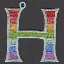 FSL Rainbow Alphabets 08 machine embroidery designs