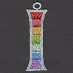 FSL Rainbow Alphabets 09 machine embroidery designs