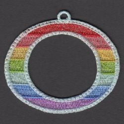 FSL Rainbow Alphabets 15 machine embroidery designs