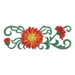 Heirloom Chrysanthemum 03 machine embroidery designs