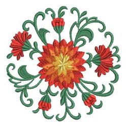 Heirloom Chrysanthemum 10 machine embroidery designs