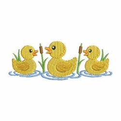 Cute Ducks 01 machine embroidery designs