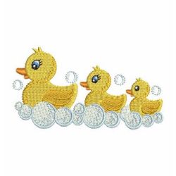 Cute Ducks 02 machine embroidery designs