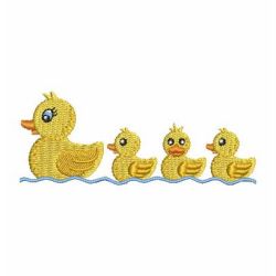 Cute Ducks 03 machine embroidery designs