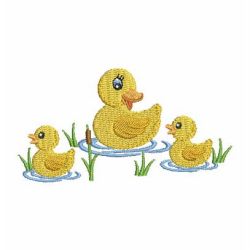 Cute Ducks 04 machine embroidery designs