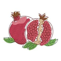 Delicious Fruits 07 machine embroidery designs