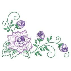 Rippled Roses 09(Lg) machine embroidery designs
