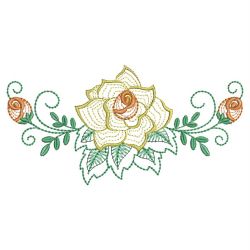 Rippled Roses 11(Sm) machine embroidery designs