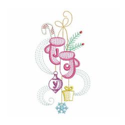 Rippled Christmas 08(Lg) machine embroidery designs