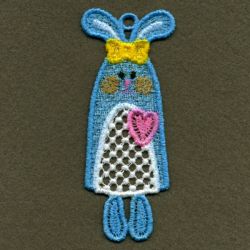 FSL Animal Bookmarks 03 machine embroidery designs